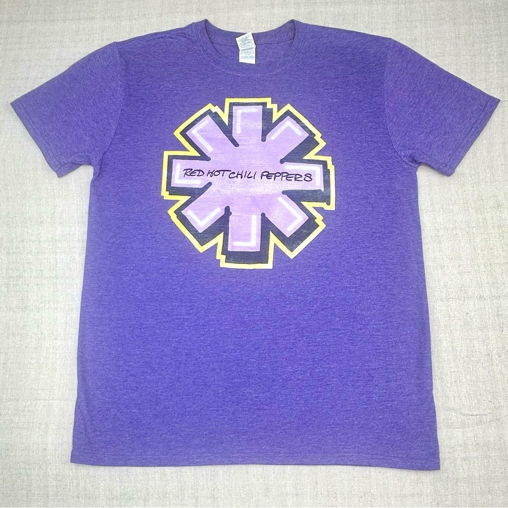 2016 The Getaway Tour Red Hot Chili Peppers T Shirt Size Large Purple Gildan